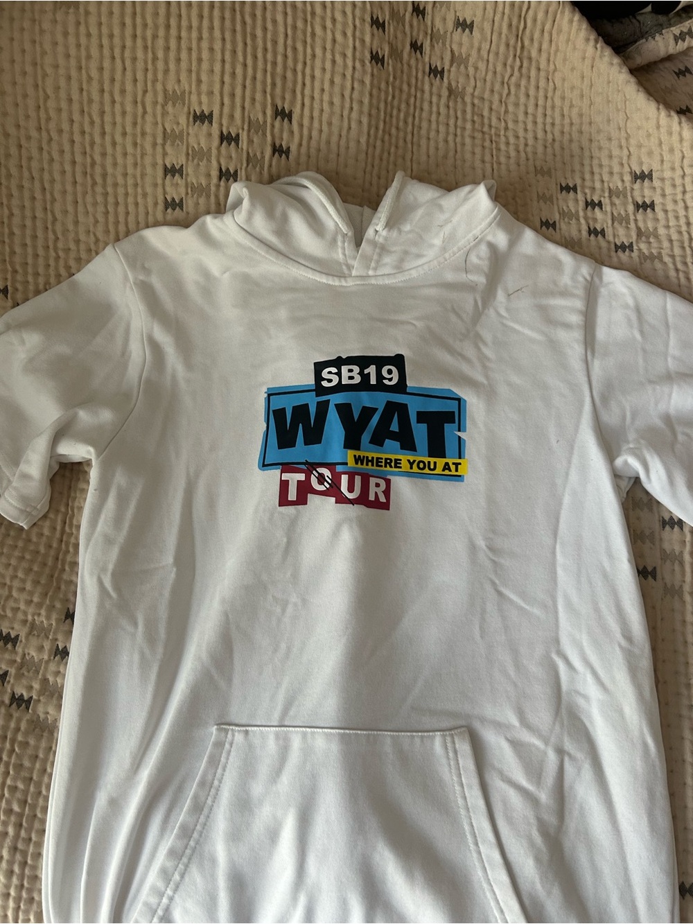 WYAT SB19 Official Merch Hoodie Tee